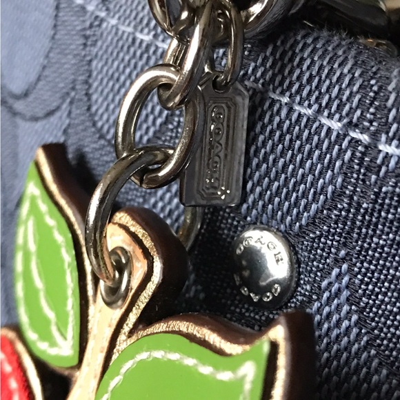 Coach Vintage Cherry Bag Charm Key Chain - Picture 4 of 16